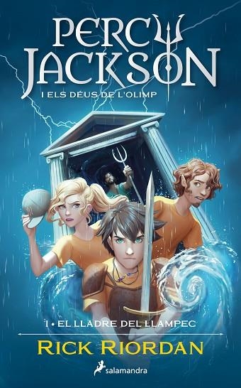 EL LLADRE DEL LLAMPEC PERCY JACKSON I ELS DÉUS DE L'OLIMP 1 | 9788419275707 | RIORDAN, RICK | Llibreria infantil en català