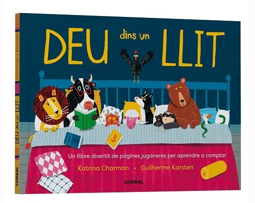 DEU DINS UN LLIT | 9788411580946 | CHARMAN, KATRINA/KARSTEN, GUILHERME | Llibreria infantil en català