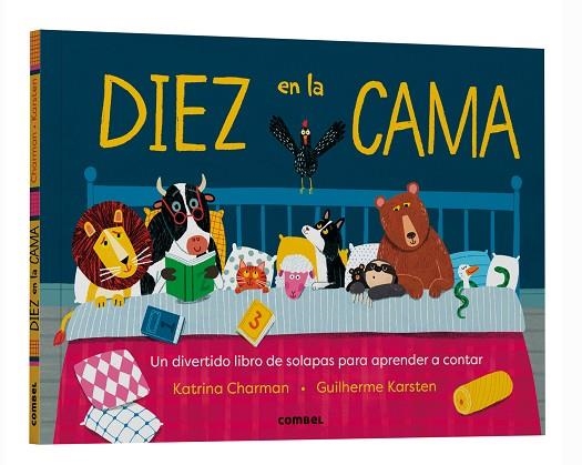 DIEZ EN LA CAMA | 9788411580953 | CHARMAN, KATRINA/KARSTEN, GUILHERME | Llibreria infantil en català