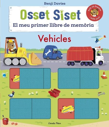 OSSET SISET EL MEU PRIMER LLIBRE DE MEMÒRIA VEHICLES | 9788413892641 | DAVIES, BENJI | Llibreria infantil en català