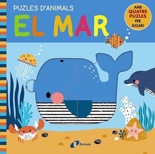 PUZLES D'ANIMALS EL MAR | 9788413492841 | WEERASEKERA, REBECCA | Llibreria infantil en català