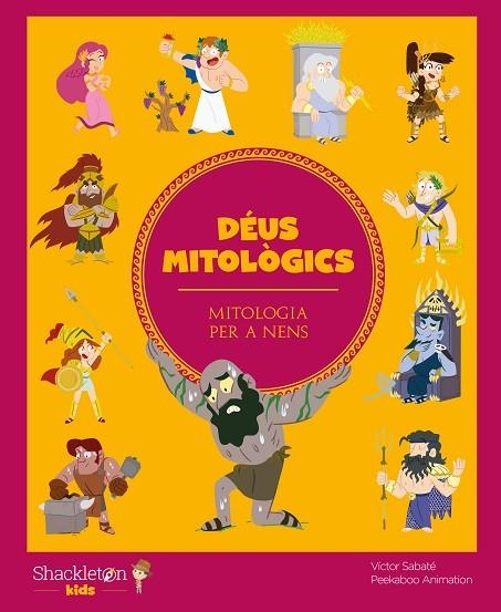 DÉUS MITOLÒGICS | 9788418139505 | SABATÉ, VÍCTOR | Llibreria infantil en català