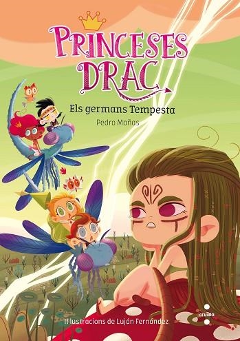 PRINCESES DRAC 5 ELS GERMANS TEMPESTA | 9788466143769 | MAÑAS ROMERO, PEDRO | Llibreria infantil en català