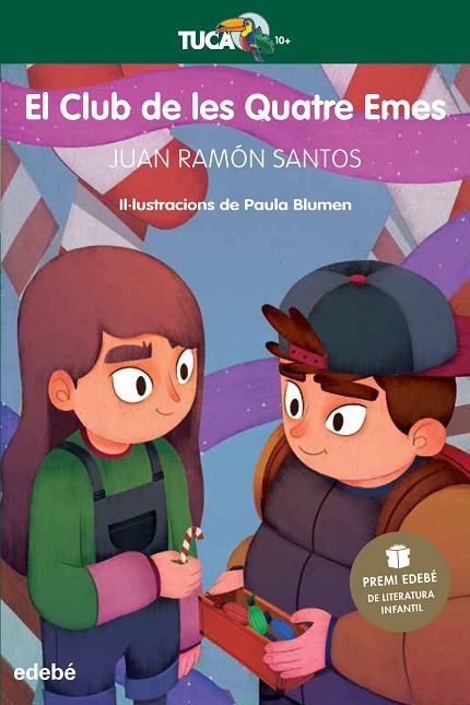 EL CLUB DE LES QUATRE EMES ( PREMI EDEBÉ DE LITERATURA INFANTIL 2021 ) | 9788468352732 | SNTOS DELGADO, JUAN RAMÓN | Llibreria infantil en català