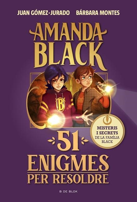 AMANDA BLACK 51 ENIGMES PER RESOLDRE | 9788419522023 | GÓMEZ-JURADO, JUAN/MONTES, BÁRBARA | Llibreria infantil en català