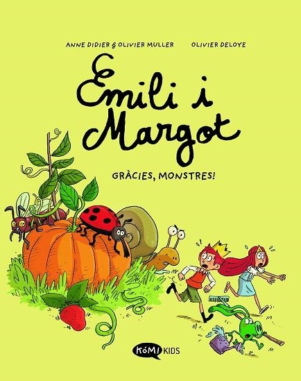 EMILI I MARGOT 4 GRÀCIES MONSTRES ! | 9788419183439 | DIDIER, ANNE/MULLER, OLIVIER | Llibreria infantil en català