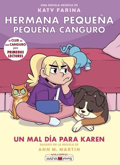 HERMANA PEQUEÑA PEQUEÑA CANGURO 3 UN MAL DÍA PARA KAREN | 9788419110459 | FARINA, KATY | Llibreria infantil en català