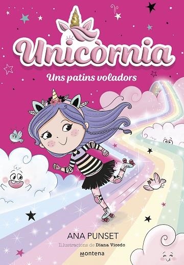 UNICÒRNIA 8 UNS PATINS VOLADORS | 9788419650382 | PUNSET, ANA | Llibreria infantil en català