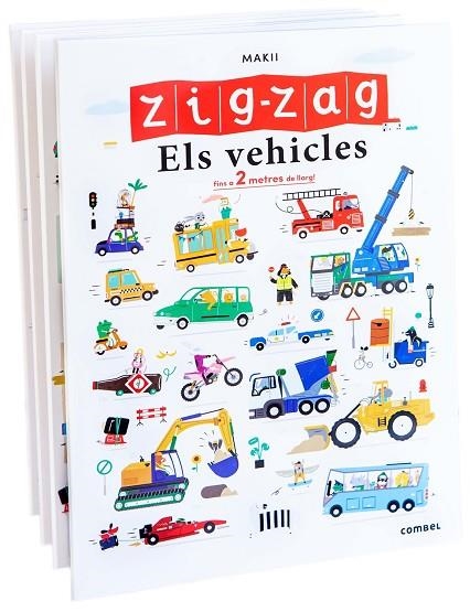 ZIG - ZAG ELS VEHICLES | 9788491018940 | MAKII | Llibreria infantil en català