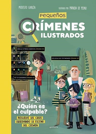 PEQUEÑOS CRÍMENES ILUSTRADOS | 9788419746306 | GARCÍA, MODESTO/DE PEDRO, PATRICIA | Llibreria infantil en català