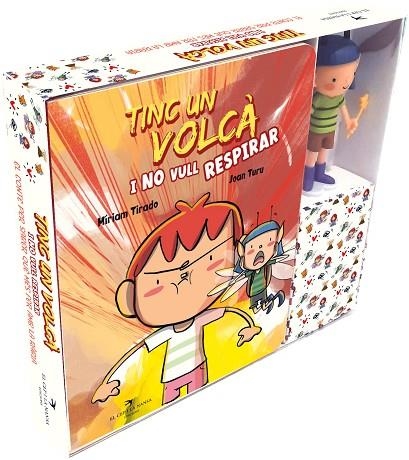 TINC UN VOLCÀ I NO VULL RESPIRAR ( EDICIÓ ESPECIAL LLIBRE + FIGURA ) | 9788419747150 | TIRADO, MÍRIAM/TURU, JOAN | Llibreria infantil en català