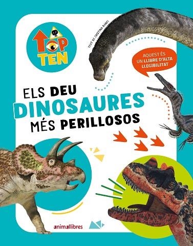 TOP TEN ELS DEU DINOSAURES MÉS PERILLOSOS | 9788419659538 | BANFI, CRISTINA | Llibreria infantil en català