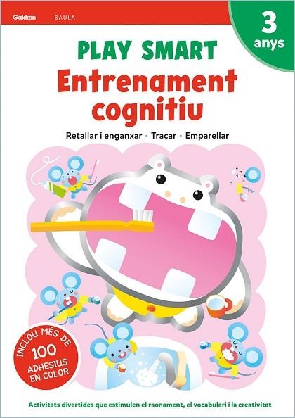 PLAY SMART 3 ANYS ENTRENAMENT COGNITIU QUADERN 1 | 9788447944088 | Llibreria infantil en català