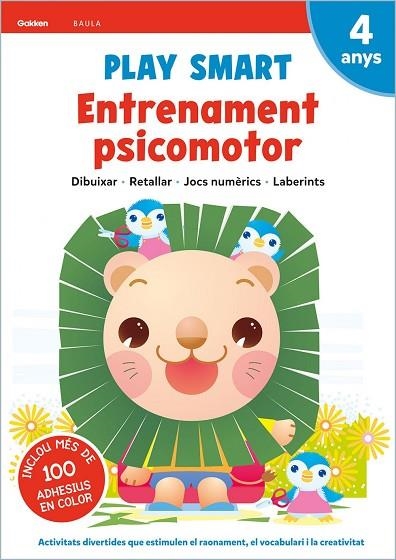 PLAY SMART 4 ANYS ENTRENAMENT PSICOMOTOR QUADERN 1 | 9788447944132 | Llibreria infantil en català