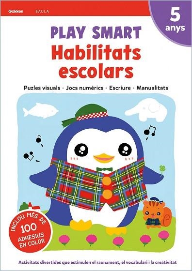 PLAY SMART 5 ANYS HABILITATS ESCOLARS QUADERN 2 | 9788447944194 | Llibreria infantil en català