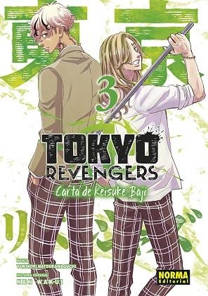 TOKYO REVENGERS CARTA DE KEISUKE BAJI 3 | 9788467966589 | WAKUI, KEN/NATSUKAWAGUCHI, YUKINORI | Llibreria infantil en català