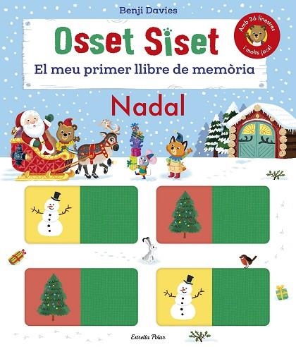 OSSET SISET EL MEU PRIMER LLIBRE DE MEMÒRIA NADAL | 9788413898292 | DAVIES, BENJI | Llibreria infantil en català