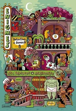 ENIGMES DETECTIUS A DOMICILI 8 ART TRIPIJOCS I MARTINGALES | 9788412921755 | MARTIN, PAUL | Llibreria infantil en català