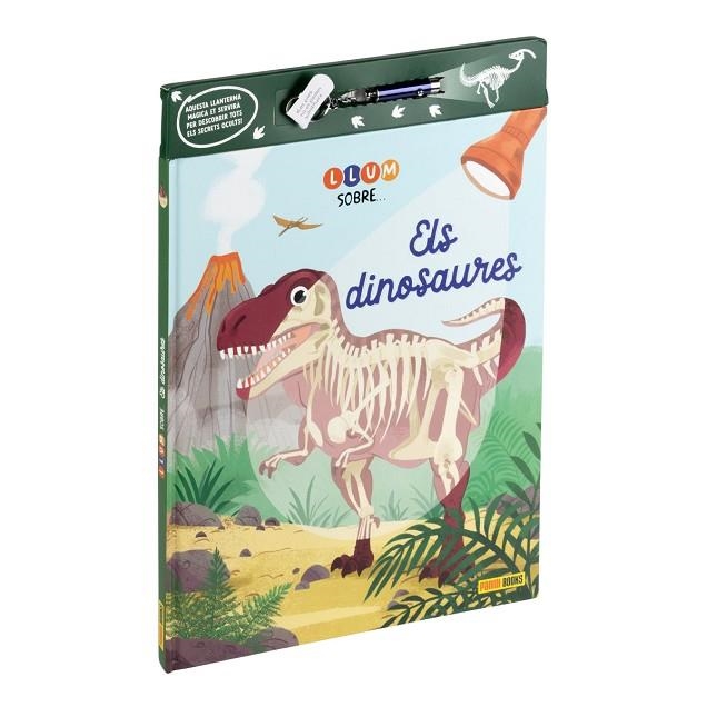 LLUM SOBRE ELS DINOSAURES  ( LLANTERNA MÀGICA ) | 9788411509893 | AA. VV | Llibreria infantil en català