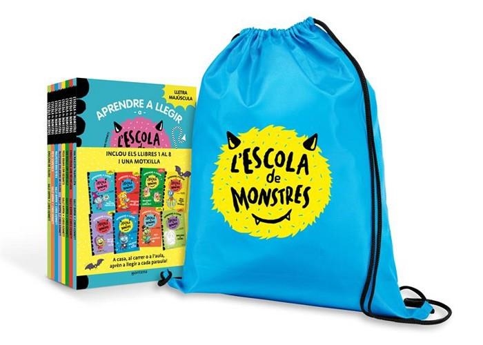 APRENDRE A LLEGIR A L'ESCOLA DE MONSTRES - PACK AMB ELS LLIBRES 1-8 (INCLOU UN R | 9788410395749 | RIPPIN, SALLY | Llibreria infantil en català